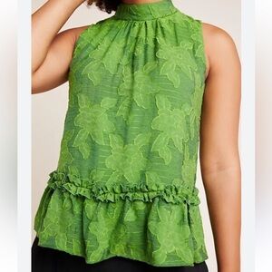 Anthropologie Maeve Savannah Swing Blouse.